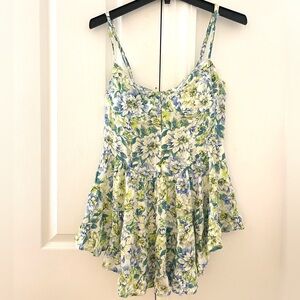 MIXOLOGY FLORAL CORSET DRESS